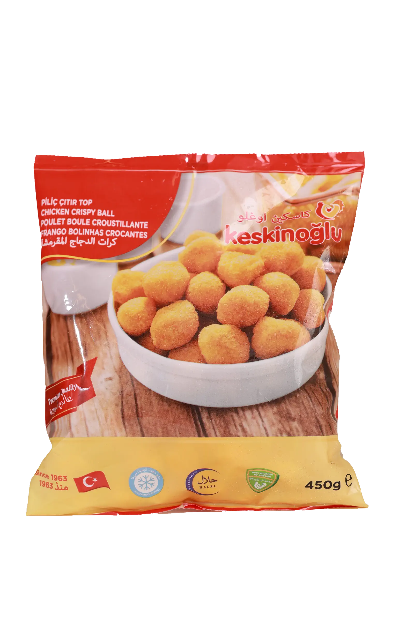 Keskinoglu, Toptha pule e ngrirë, 450 g